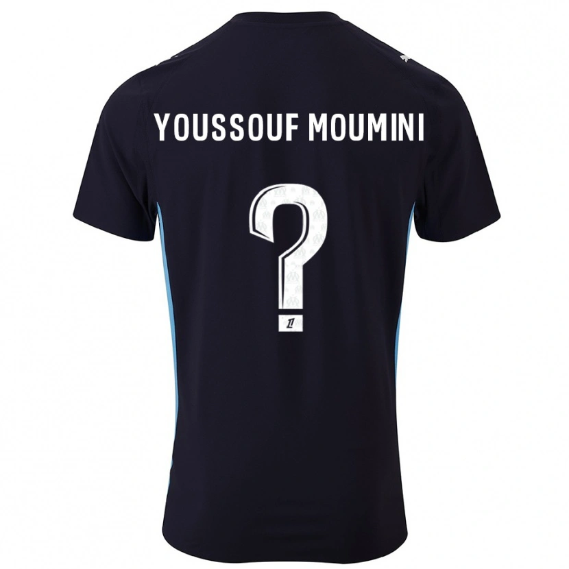 Danxen Damen Yakine Youssouf Moumini #0 Schwarz Himmelblau Auswärtstrikot Trikot 2025/26 T-Shirt Schweiz