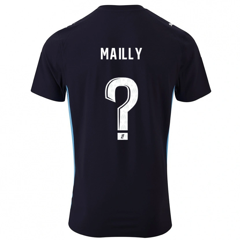 Danxen Damen Evan Mailly #0 Schwarz Himmelblau Auswärtstrikot Trikot 2025/26 T-Shirt Schweiz