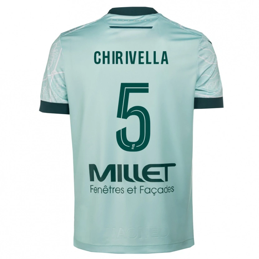 Danxen Damen Pedro Chirivella #5 Grün Weiß Auswärtstrikot Trikot 2025/26 T-Shirt Schweiz