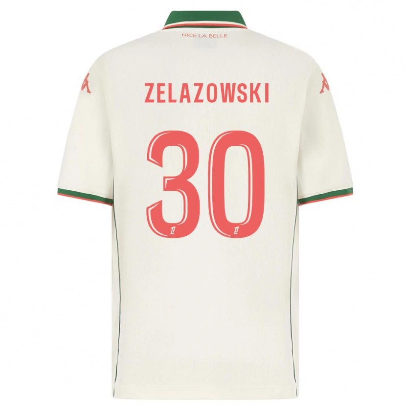 Danxen Damen Bartosz Zelazowski #30 Weiß Grün Auswärtstrikot Trikot 2025/26 T-Shirt Schweiz