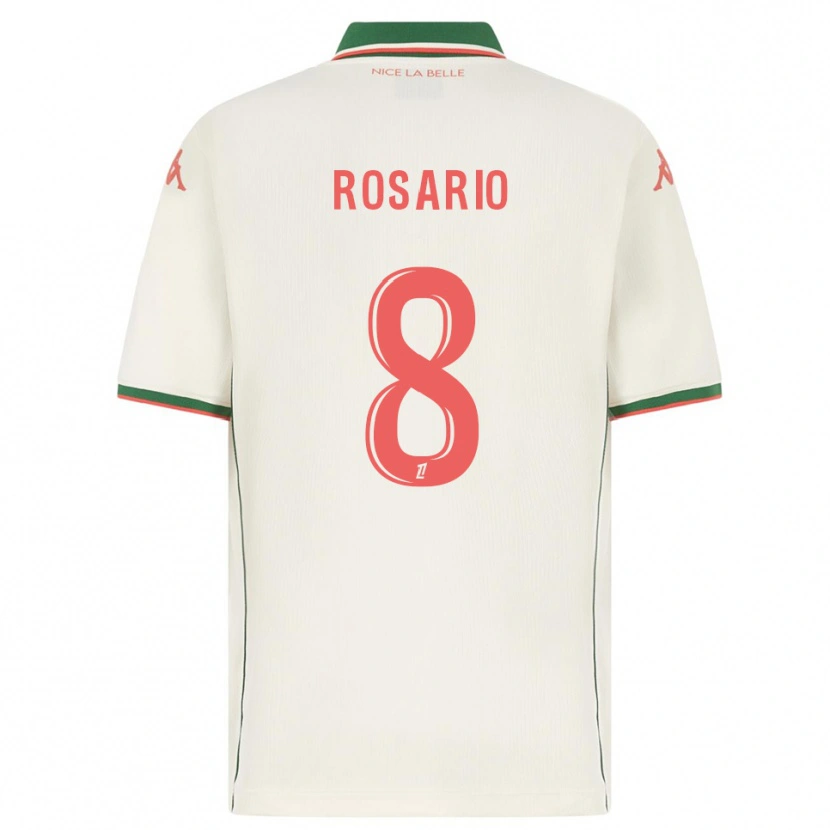 Danxen Damen Pablo Rosario #8 Weiß Grün Auswärtstrikot Trikot 2025/26 T-Shirt Schweiz