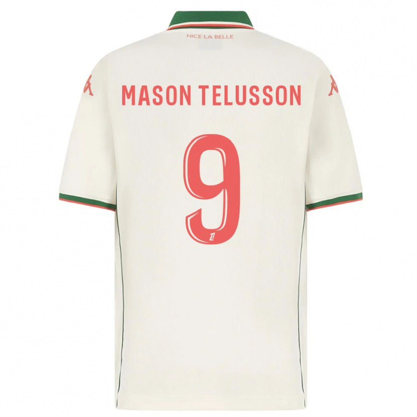 Danxen Damen Jah-Mason Telusson #9 Weiß Grün Auswärtstrikot Trikot 2025/26 T-Shirt Schweiz