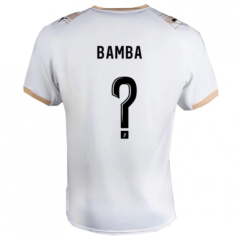 Danxen Damen Mohamed Bamba #0 Weiß Schwarz Auswärtstrikot Trikot 2025/26 T-Shirt Schweiz