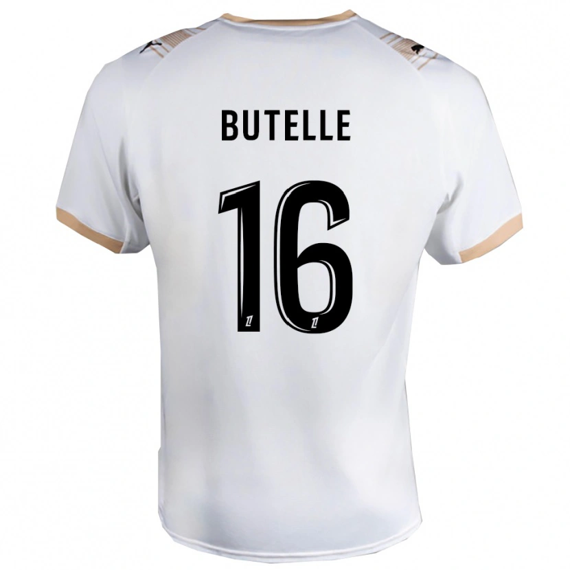 Danxen Damen Ludovic Butelle #16 Weiß Schwarz Auswärtstrikot Trikot 2025/26 T-Shirt Schweiz