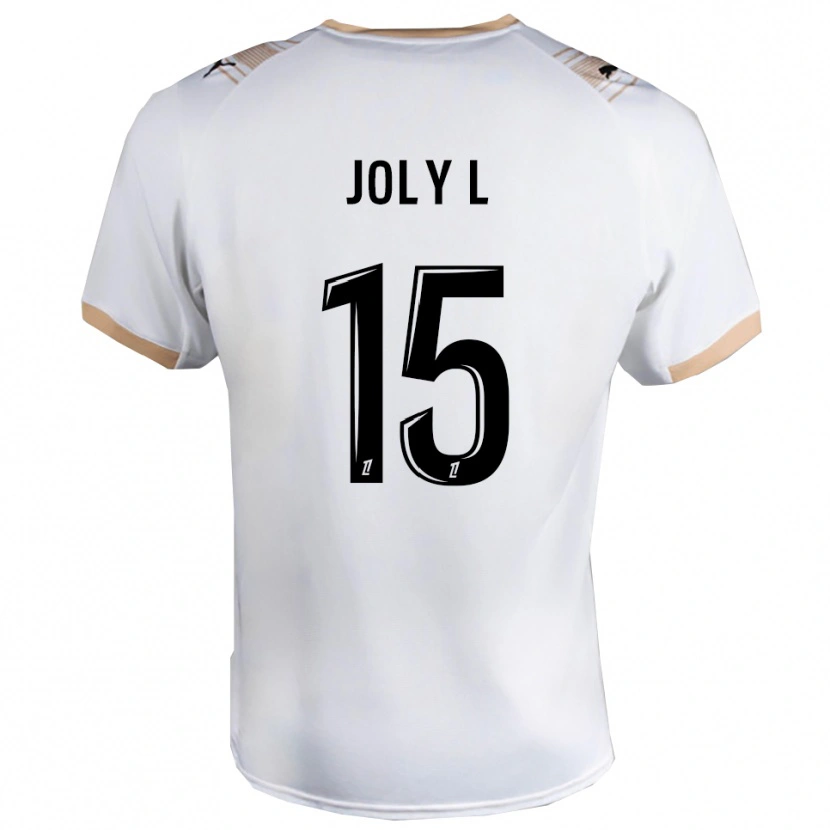 Danxen Damen Lou Ann Joly #15 Weiß Schwarz Auswärtstrikot Trikot 2025/26 T-Shirt Schweiz