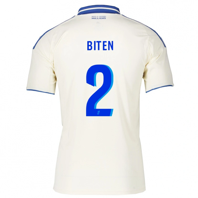 Danxen Damen Clancy Valère Biten #2 Champagner Blau Auswärtstrikot Trikot 2025/26 T-Shirt Schweiz