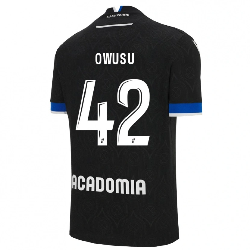 Danxen Damen Elisha Owusu #42 Schwarz Weiß Auswärtstrikot Trikot 2025/26 T-Shirt Schweiz