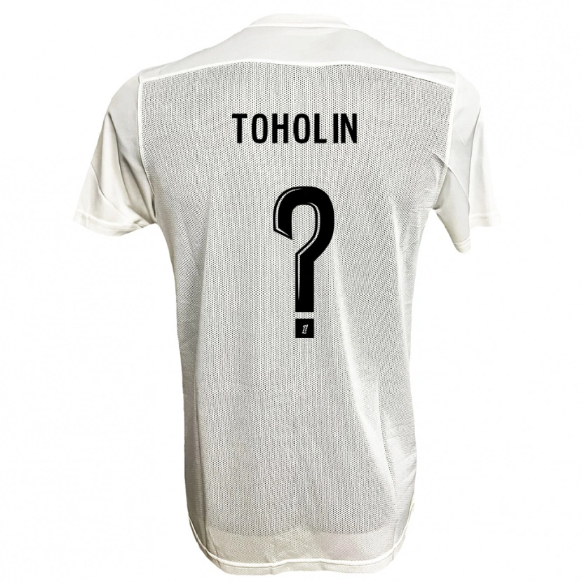 Danxen Damen Haris Toholin #0 Schwarz Weiß Auswärtstrikot Trikot 2025/26 T-Shirt Schweiz