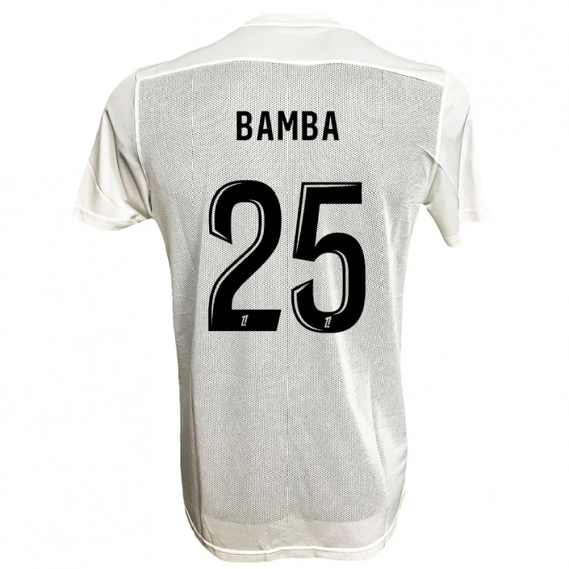 Danxen Damen Abdoulaye Bamba #25 Schwarz Weiß Auswärtstrikot Trikot 2025/26 T-Shirt Schweiz