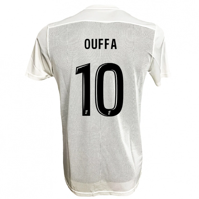 Danxen Damen Rayan Ouffa #10 Schwarz Weiß Auswärtstrikot Trikot 2025/26 T-Shirt Schweiz