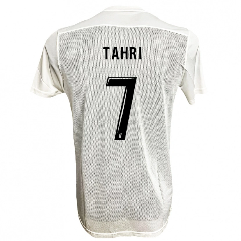 Danxen Damen Sofiane Tahri #7 Schwarz Weiß Auswärtstrikot Trikot 2025/26 T-Shirt Schweiz