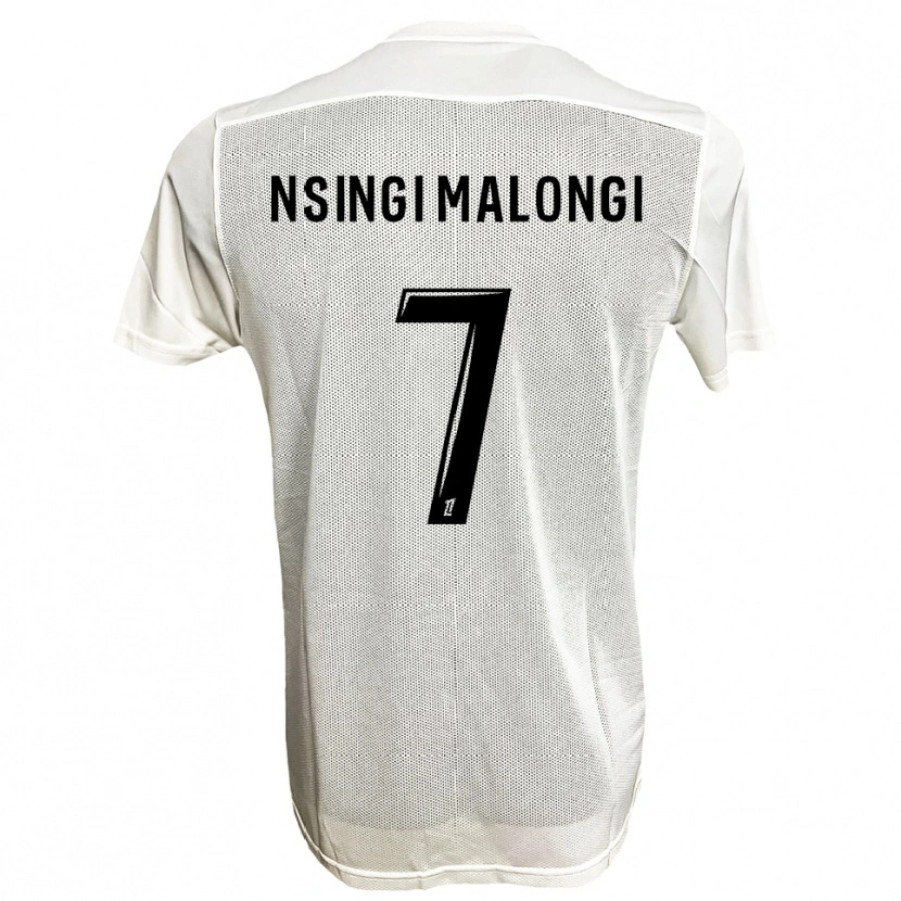 Danxen Damen Rodrigue Nsingi Malongi #7 Schwarz Weiß Auswärtstrikot Trikot 2025/26 T-Shirt Schweiz