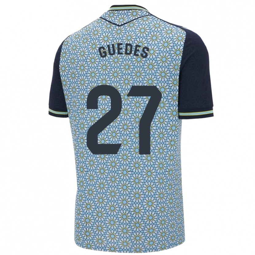 Danxen Damen Gui Guedes #27 Blau Marine Auswärtstrikot Trikot 2025/26 T-Shirt Schweiz