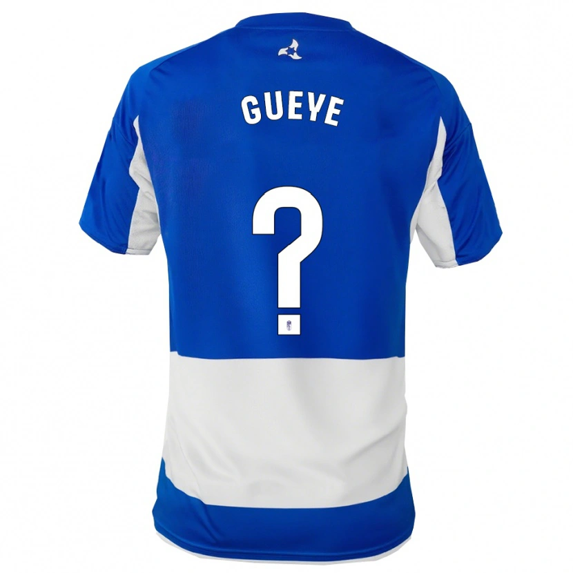 Danxen Damen David Gueye #0 Blau Weiß Auswärtstrikot Trikot 2025/26 T-Shirt Schweiz