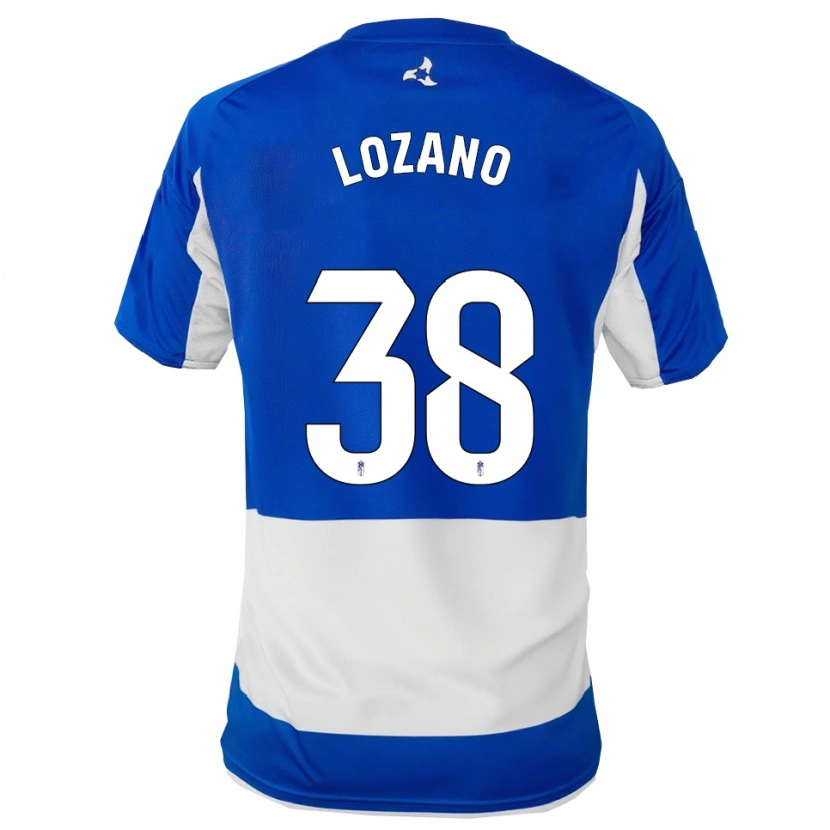 Danxen Damen Mario Lozano #38 Blau Weiß Auswärtstrikot Trikot 2025/26 T-Shirt Schweiz