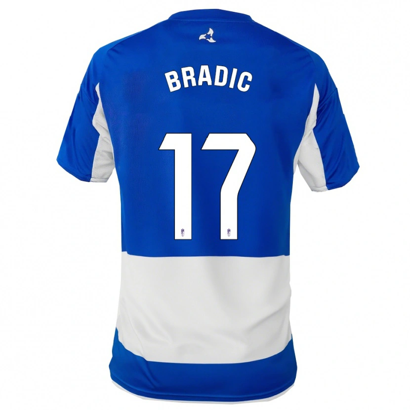 Danxen Damen Biljana Bradić #17 Blau Weiß Auswärtstrikot Trikot 2025/26 T-Shirt Schweiz