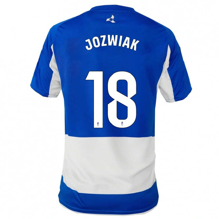 Danxen Damen Kamil Józwiak #18 Blau Weiß Auswärtstrikot Trikot 2025/26 T-Shirt Schweiz