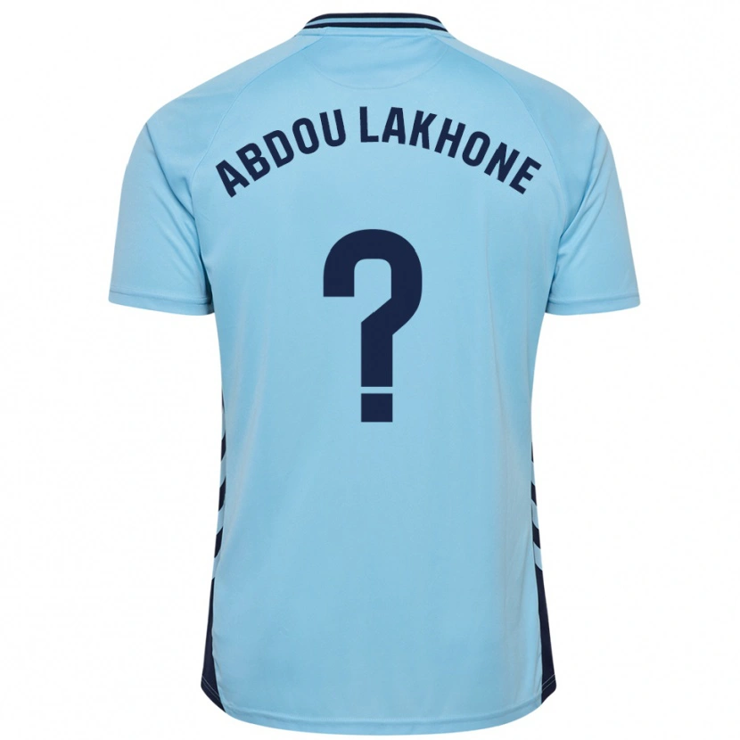 Danxen Damen Pape Abdou Lakhone #0 Himmelblau Auswärtstrikot Trikot 2025/26 T-Shirt Schweiz