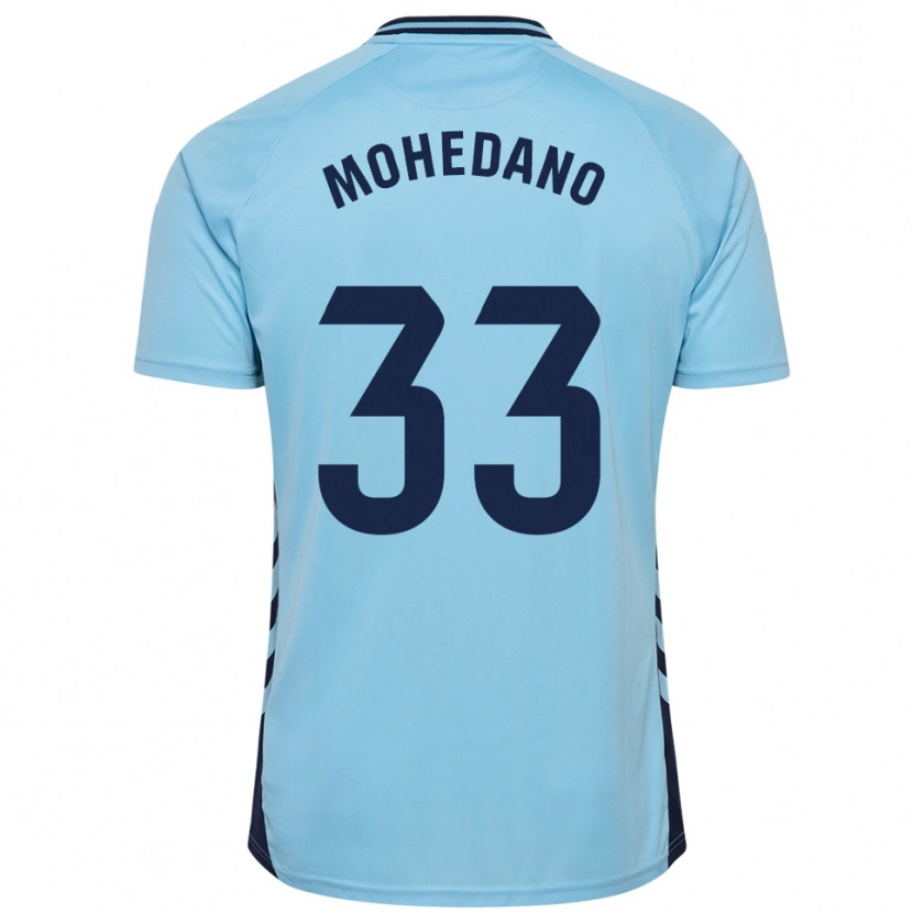 Danxen Damen Eduard Mohedano #33 Himmelblau Auswärtstrikot Trikot 2025/26 T-Shirt Schweiz