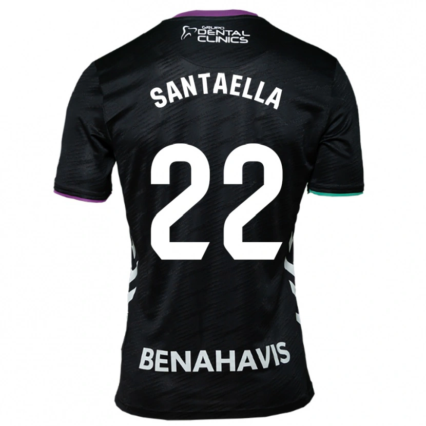 Danxen Damen Miguel Santaella #22 Schwarz Lila Grün Auswärtstrikot Trikot 2025/26 T-Shirt Schweiz
