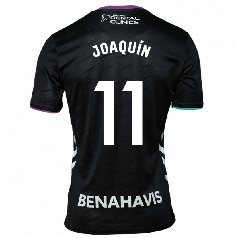 Danxen Damen Joaquín Muñoz #11 Schwarz Lila Grün Auswärtstrikot Trikot 2025/26 T-Shirt Schweiz