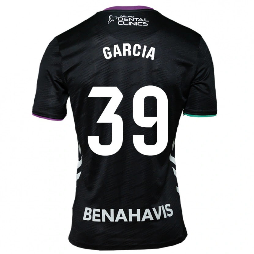 Danxen Damen Claudia García #39 Schwarz Lila Grün Auswärtstrikot Trikot 2025/26 T-Shirt Schweiz