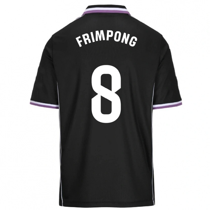 Danxen Damen Eugene Frimpong #8 Lila Schwarz Auswärtstrikot Trikot 2025/26 T-Shirt Schweiz