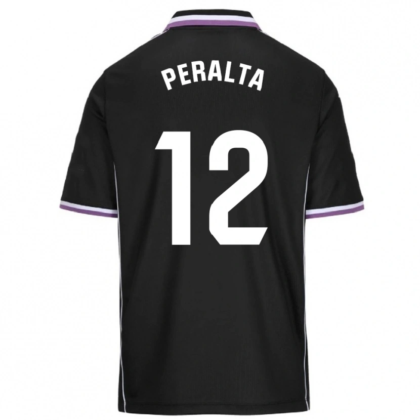 Danxen Damen Fernando Peralta #12 Lila Schwarz Auswärtstrikot Trikot 2025/26 T-Shirt Schweiz