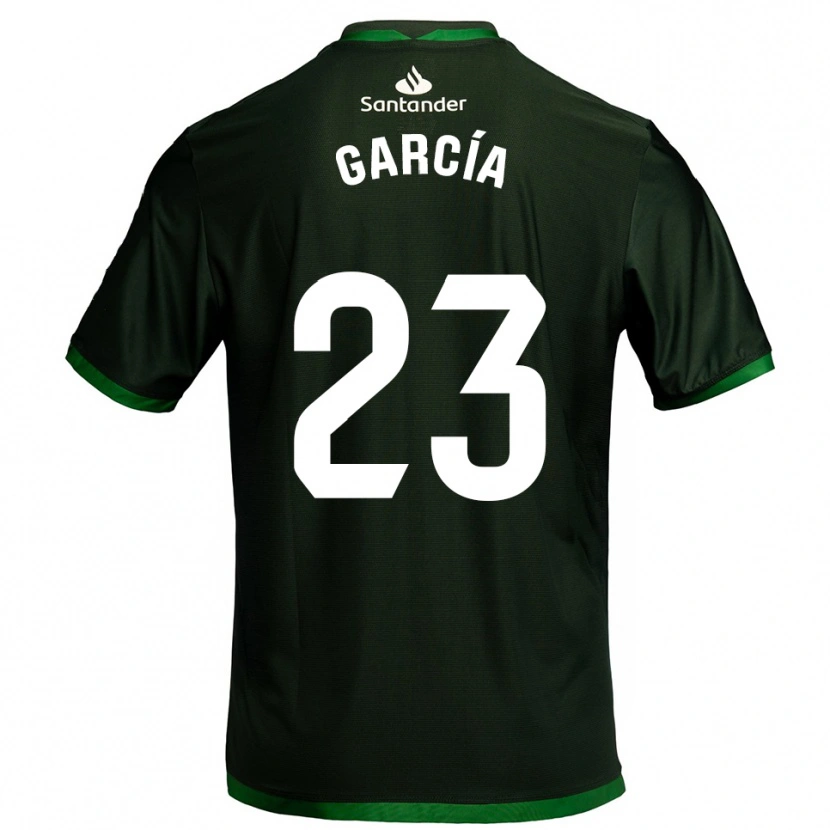 Danxen Damen Mario García #23 Dunkelgrün Auswärtstrikot Trikot 2025/26 T-Shirt Schweiz