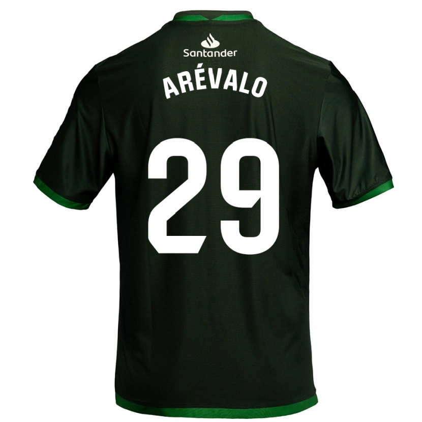 Danxen Damen Jeremy Arévalo #29 Dunkelgrün Auswärtstrikot Trikot 2025/26 T-Shirt Schweiz