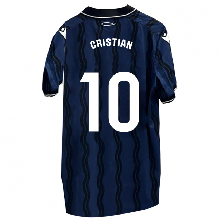 Danxen Damen Cristian Rodríguez #10 Dunkelblau Schwarz Auswärtstrikot Trikot 2025/26 T-Shirt Schweiz