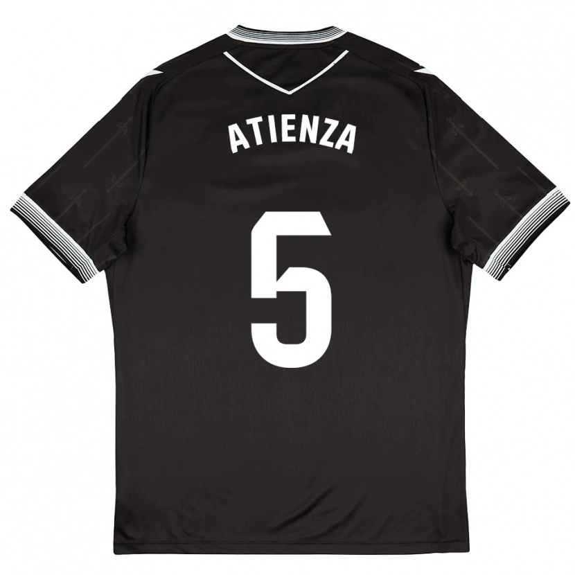 Danxen Damen Miguel Atienza #5 Schwarz Weiß Auswärtstrikot Trikot 2025/26 T-Shirt Schweiz