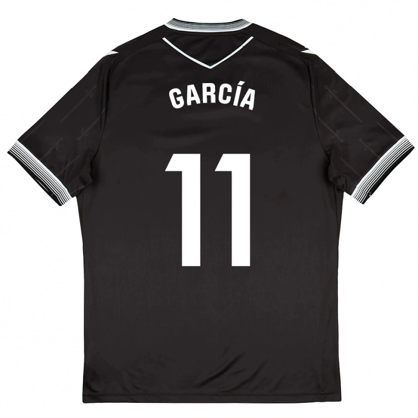 Danxen Damen Fermín García #11 Schwarz Weiß Auswärtstrikot Trikot 2025/26 T-Shirt Schweiz