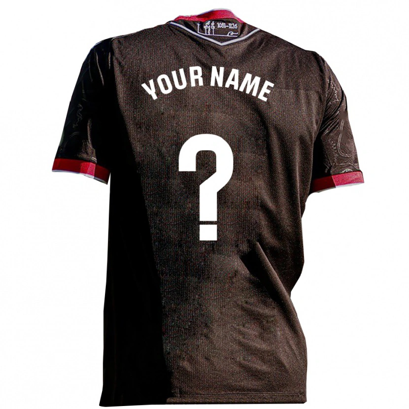 Danxen Damen Ihren Namen #0 Schwarz Rot Auswärtstrikot Trikot 2025/26 T-Shirt Schweiz