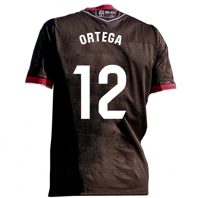 Danxen Damen Guzmán Ortega #12 Schwarz Rot Auswärtstrikot Trikot 2025/26 T-Shirt Schweiz