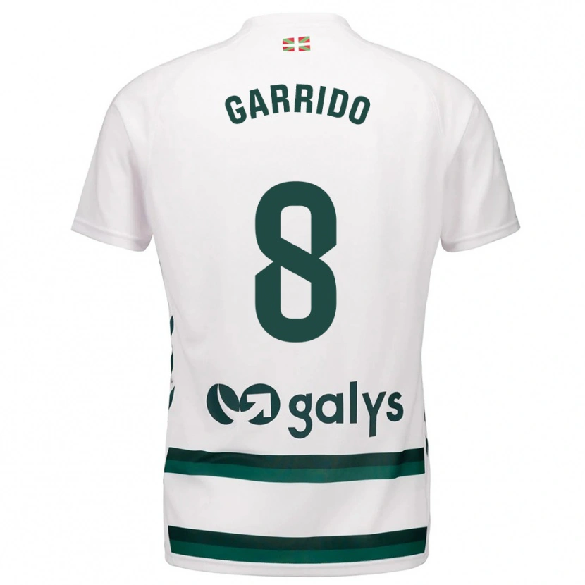 Danxen Damen Aleix Garrido #8 Weiß Grün Auswärtstrikot Trikot 2025/26 T-Shirt Schweiz
