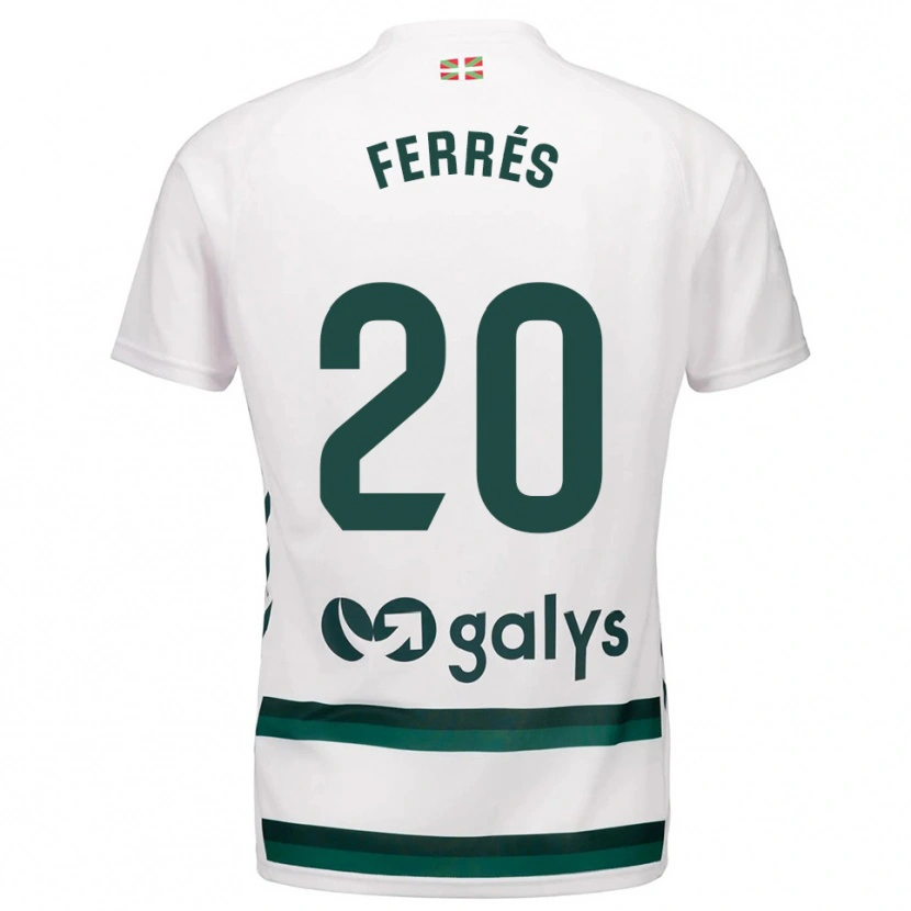 Danxen Damen Llorenç Ferrés #20 Weiß Grün Auswärtstrikot Trikot 2025/26 T-Shirt Schweiz