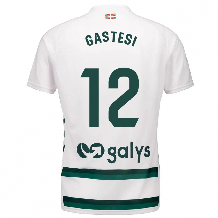 Danxen Damen Gorka Gastesi #12 Weiß Grün Auswärtstrikot Trikot 2025/26 T-Shirt Schweiz