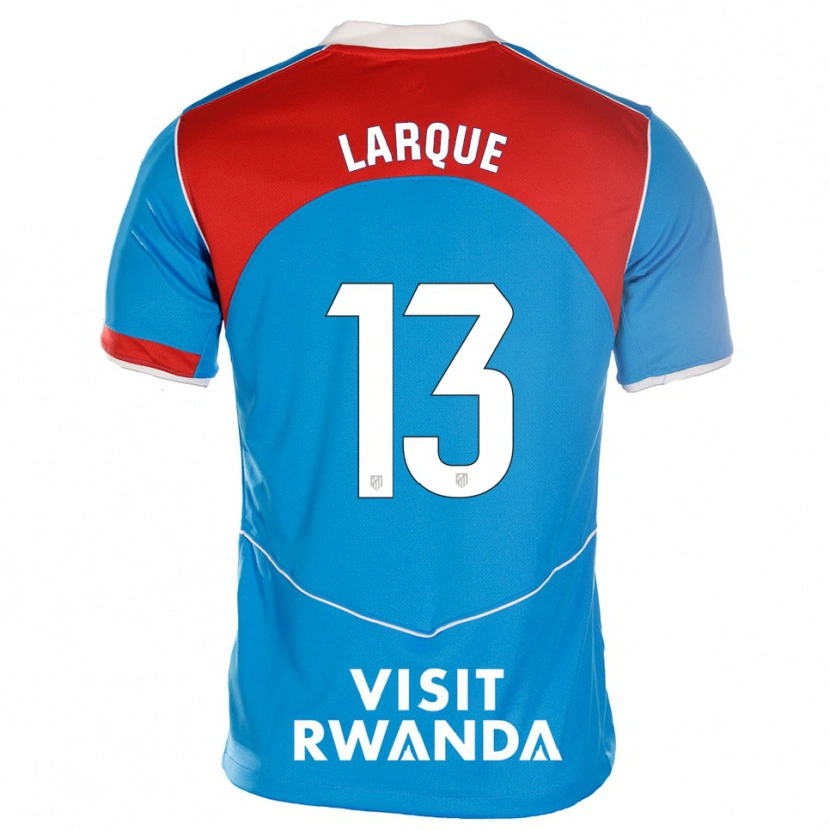 Danxen Damen Patricia Larqué #13 Blau Weiß Ausweichtrikot Trikot 2025/26 T-Shirt Schweiz