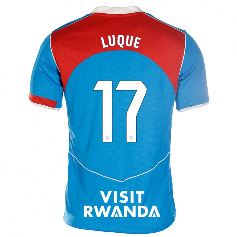 Danxen Damen Iker Luque #17 Blau Weiß Ausweichtrikot Trikot 2025/26 T-Shirt Schweiz