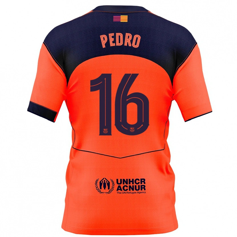 Danxen Damen Pedro Rodríguez #16 Orange Marine Ausweichtrikot Trikot 2025/26 T-Shirt Schweiz