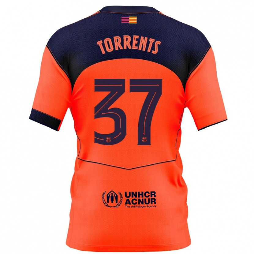 Danxen Damen Jofre Torrents #37 Orange Marine Ausweichtrikot Trikot 2025/26 T-Shirt Schweiz