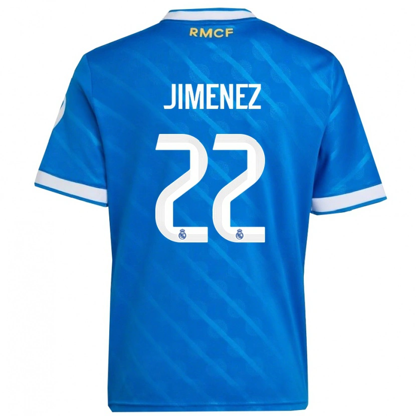 Danxen Damen David Jiménez #22 Blau Weiß Ausweichtrikot Trikot 2025/26 T-Shirt Schweiz