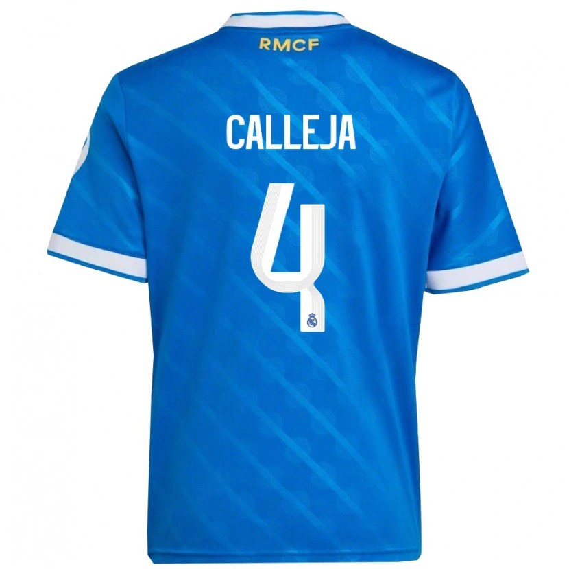 Danxen Damen Jaime Calleja #4 Blau Weiß Ausweichtrikot Trikot 2025/26 T-Shirt Schweiz