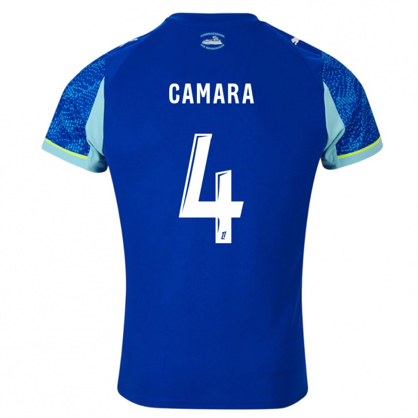 Danxen Damen Fodé Camara #4 Himmelblau Weiß Ausweichtrikot Trikot 2025/26 T-Shirt Schweiz