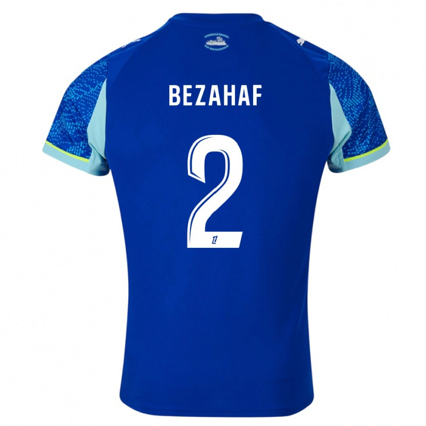 Danxen Damen Kelyann Bezahaf #2 Himmelblau Weiß Ausweichtrikot Trikot 2025/26 T-Shirt Schweiz