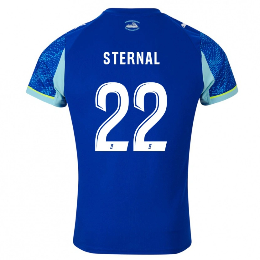 Danxen Damen Enzo Sternal #22 Himmelblau Weiß Ausweichtrikot Trikot 2025/26 T-Shirt Schweiz