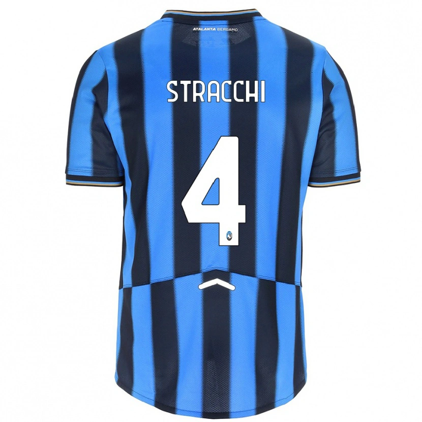 Danxen Kinder Daniela Stracchi #4 Himmelblau Schwarz Heimtrikot Trikot 2025/26 T-Shirt Schweiz