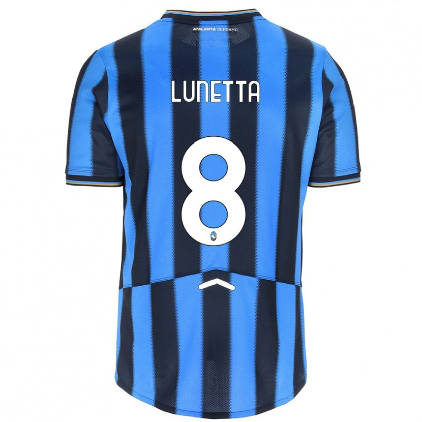 Danxen Kinder Gabriel Lunetta #8 Himmelblau Schwarz Heimtrikot Trikot 2025/26 T-Shirt Schweiz