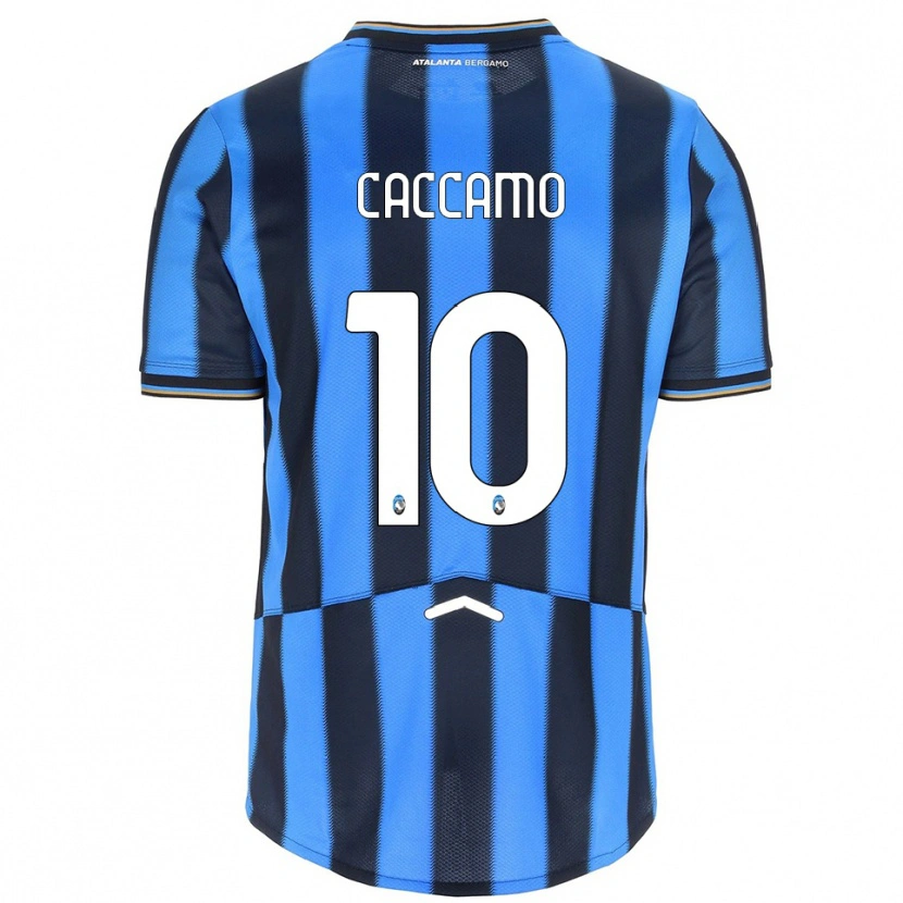 Danxen Kinder Patrizia Caccamo #10 Himmelblau Schwarz Heimtrikot Trikot 2025/26 T-Shirt Schweiz